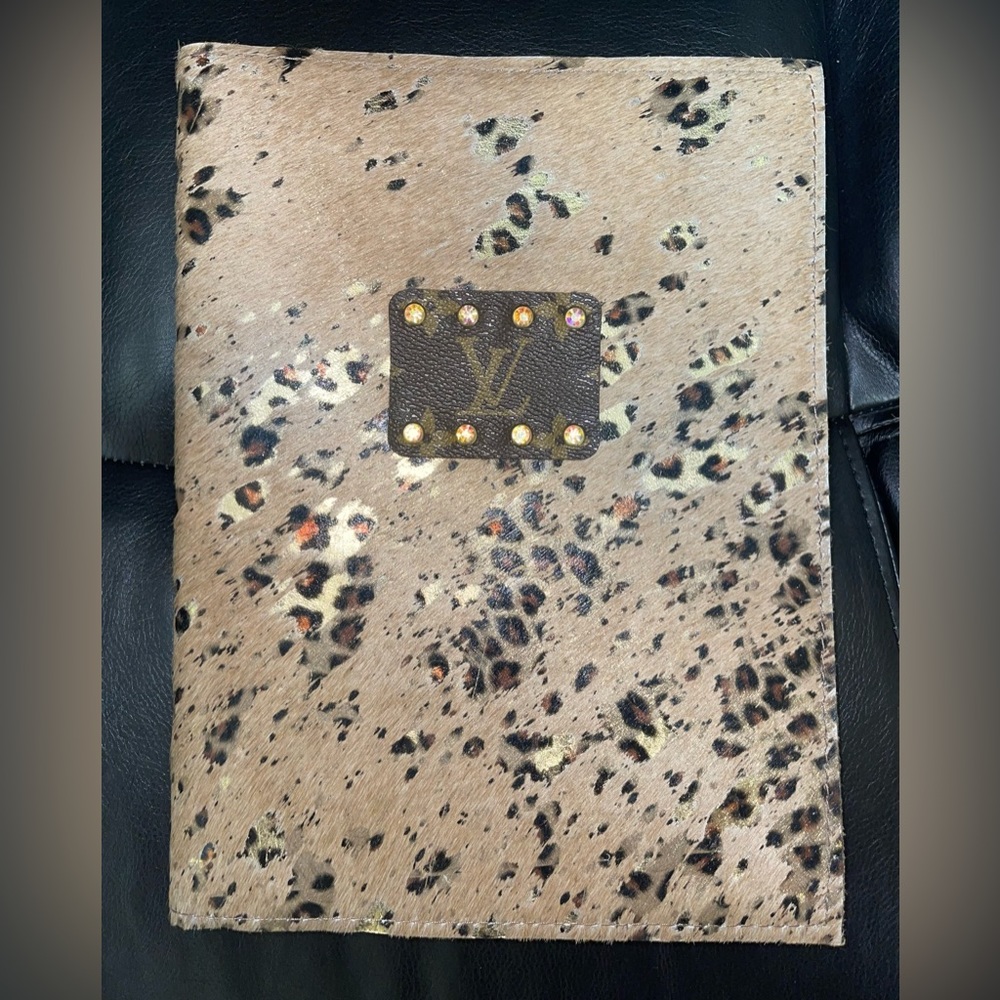 Keeping It Gypsy Upcycled LV Journal Cover